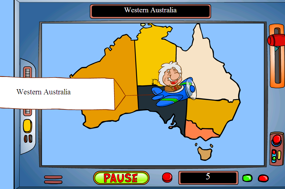Geography Game Australia